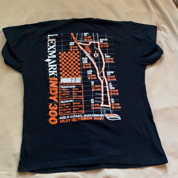 🏁Australia LEXMARK INDY 300-2007 UNISEX Shirt🏁 - Picture 6 of 9